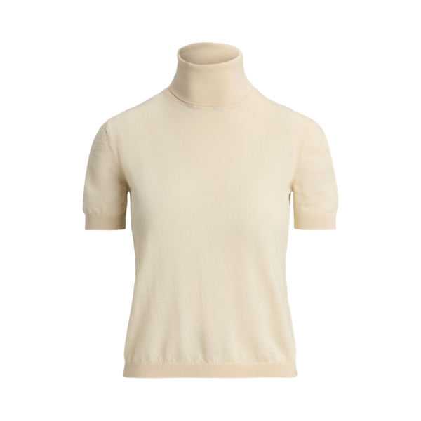 Ralph Lauren Collection 喀什米爾羊毛短袖高領毛衣 1