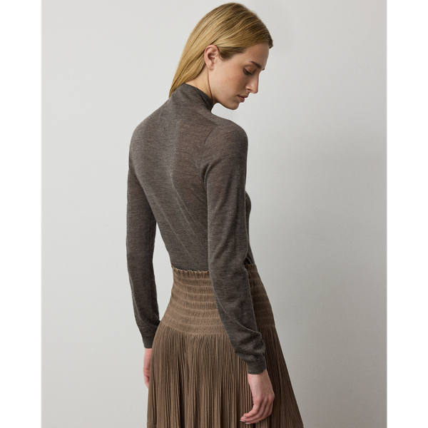 Cashmere Funnelneck Sweater
