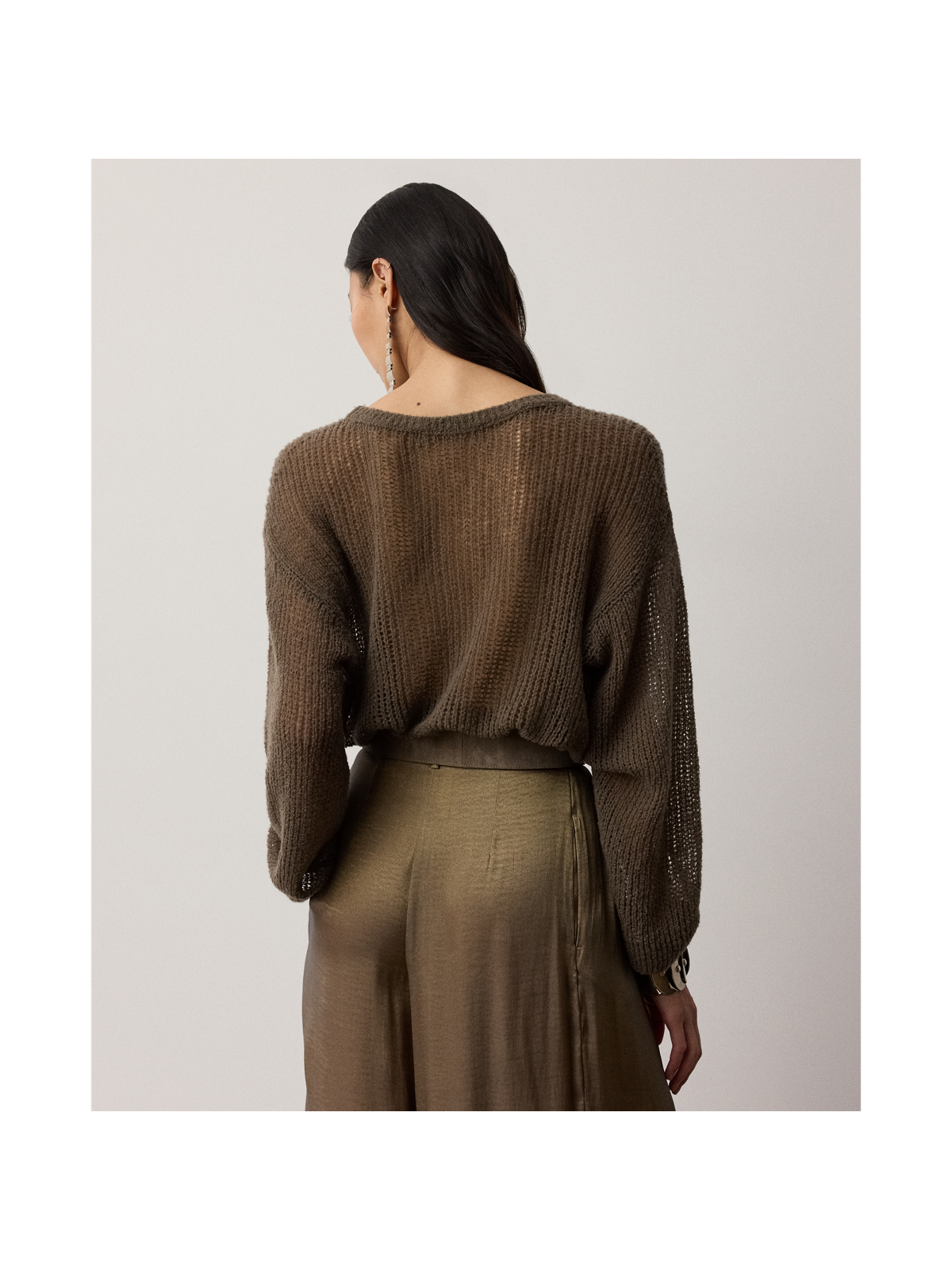 Женские свитеры Ralph Lauren Bouclé Cashmere-Blend Boatneck Sweater — фото 2