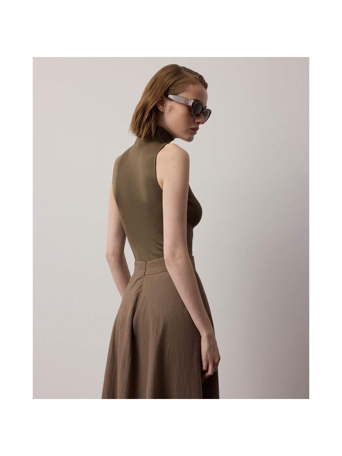 Женские свитеры Ralph Lauren Naomie Rib-Knit Stretch Silk Top — фото 2