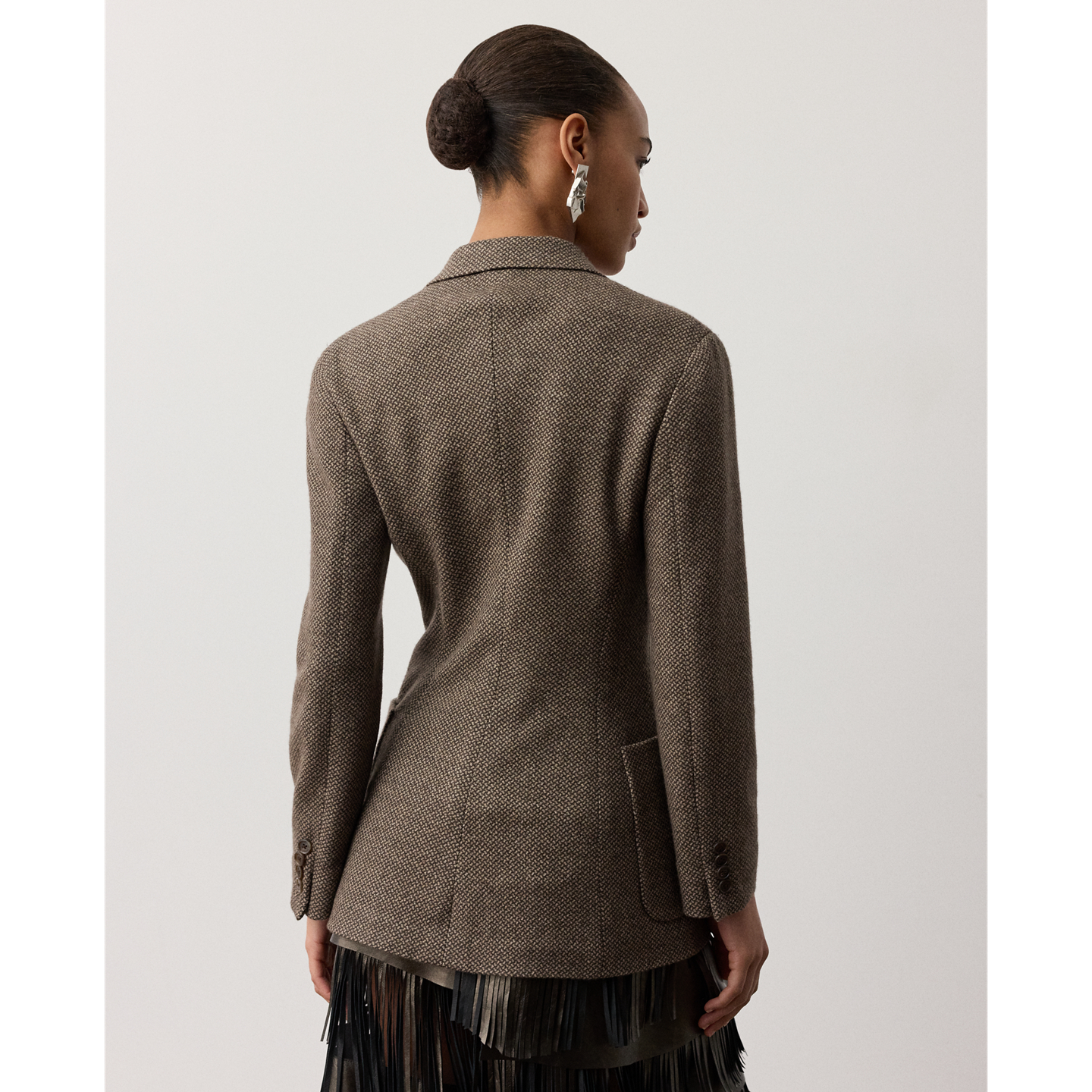 Женская куртка Ralph Lauren Hailey Broken-Twill Jersey, цвет: Медовый разноцветный — фото 2