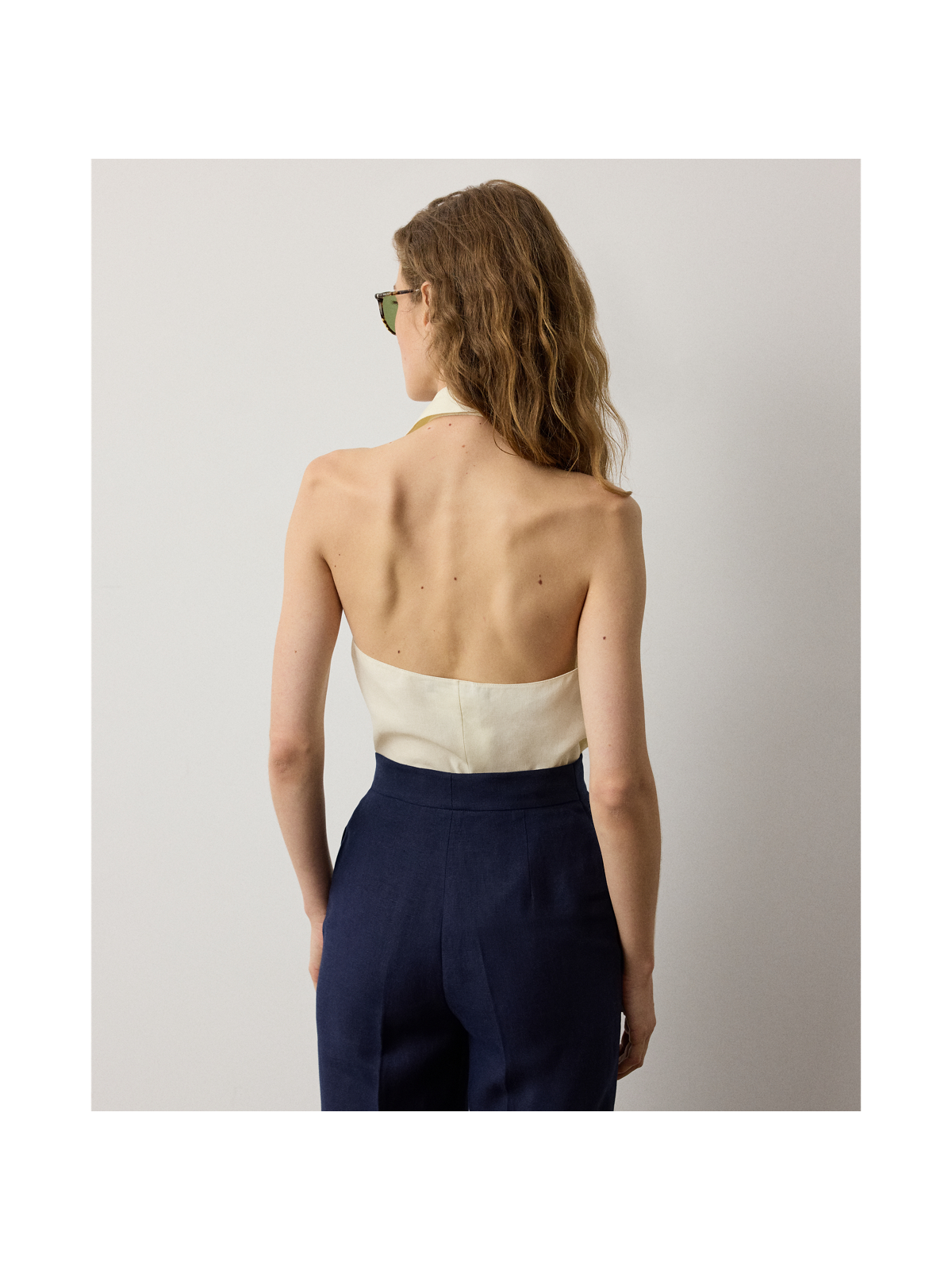 Женские рубашки Ralph Lauren Eldred Linen Top — фото 2