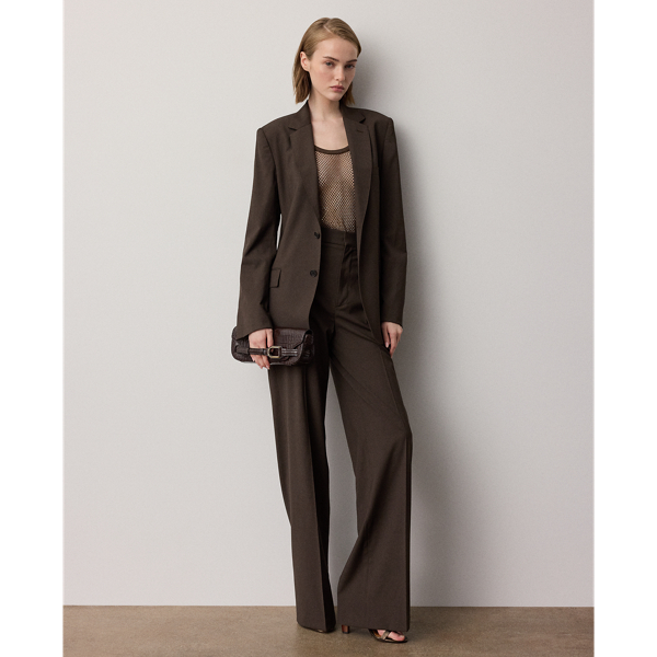 Verziertes Mesh-Tanktop Melony Ralph Lauren Collection in Espresso 4