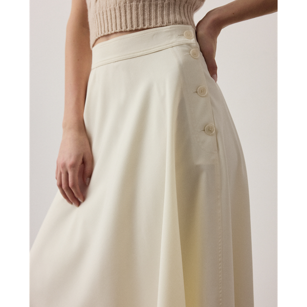 Rock Kenzie aus Wollmischung Ralph Lauren Collection in Lux-Creme 5