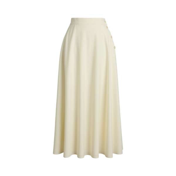 Rock Kenzie aus Wollmischung Ralph Lauren Collection in Lux-Creme 2