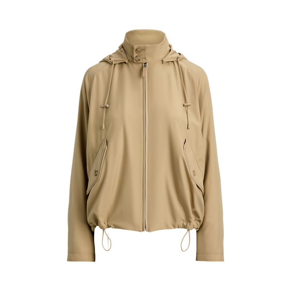 Ralph Lauren Collection Watkins シルク ウィンドブレーカー アイコン タン 2