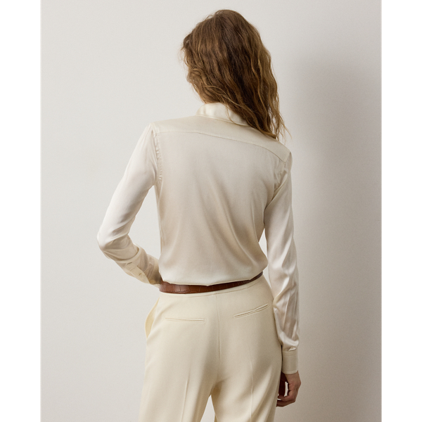 Cameron II Straight Fit Charmeuse Shirt