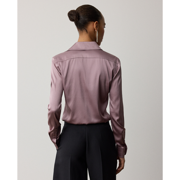 Cameron II Straight Fit Charmeuse Shirt