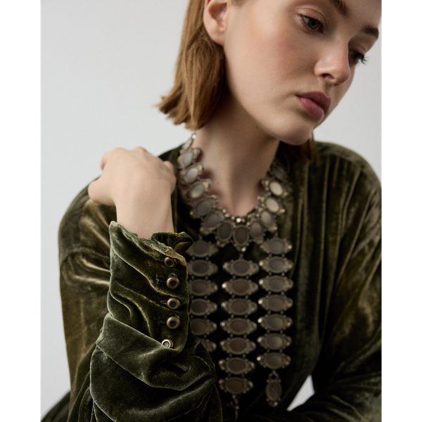 Tessy ベルベット カクテル ドレス