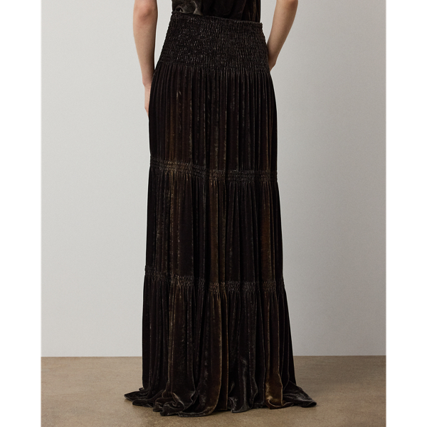 Janie Velvet Maxiskirt