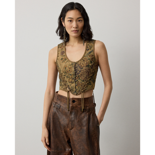 Thurlow Floral Gobelin Top