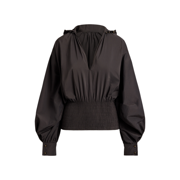 Graysen Hooded Poplin Top