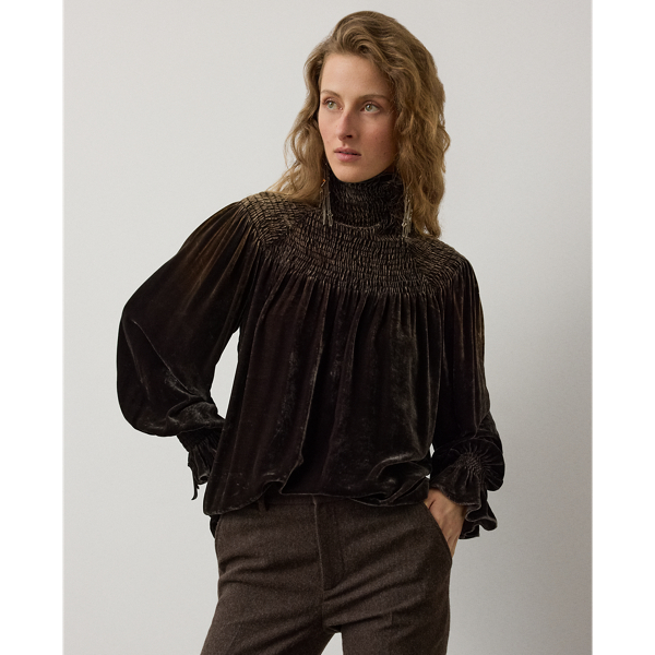 Chemisier Maddison en velours