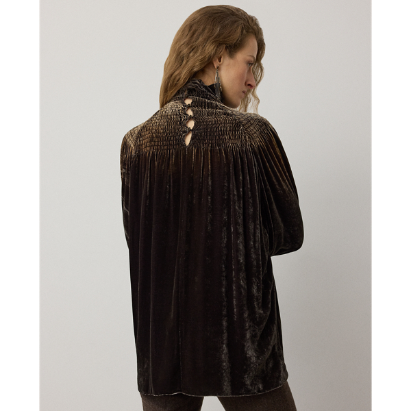 Chemisier Maddison en velours