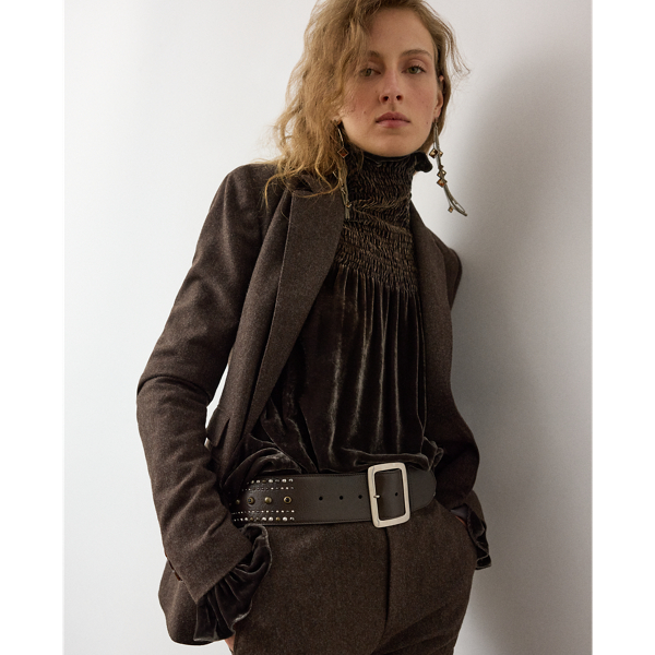 Chemisier Maddison en velours