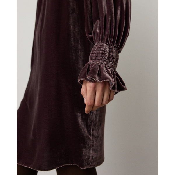 Tarah Embellished Velvet Cocktail Dress