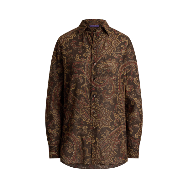 Baumwollhemd Trayna mit Paisley-Motiv