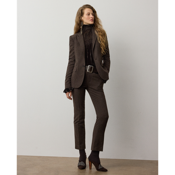 Parker Striped Herringbone Jacket