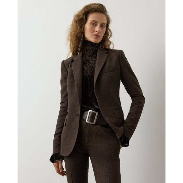 Parker Striped Herringbone Jacket