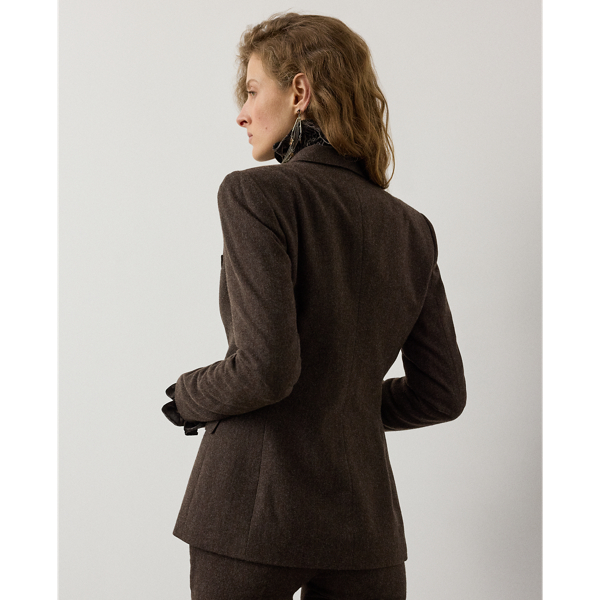 Parker Striped Herringbone Jacket