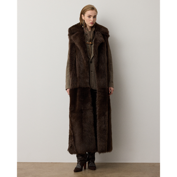 Carinne Lamb-Shearling Vest
