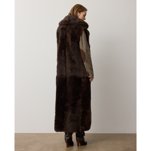 Carinne Lamb-Shearling Vest