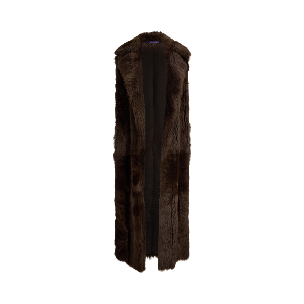 Carinne Lamb-Shearling Vest