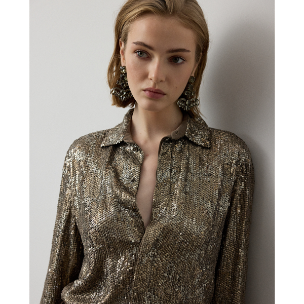 Camicia Reice in georgette di seta