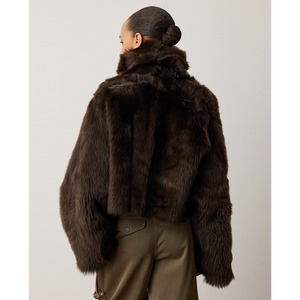 Manteau Norman r&eacute;versible en agneau