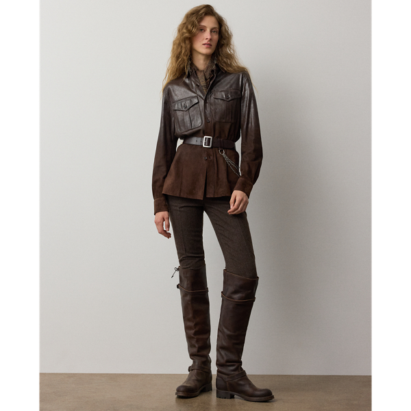 Landry Lamb-Suede Shirt