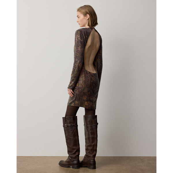 Keney Embellished Floral Cocktail Dress