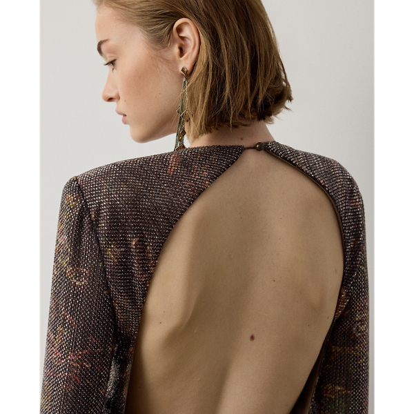 Keney Embellished Floral Cocktail Dress