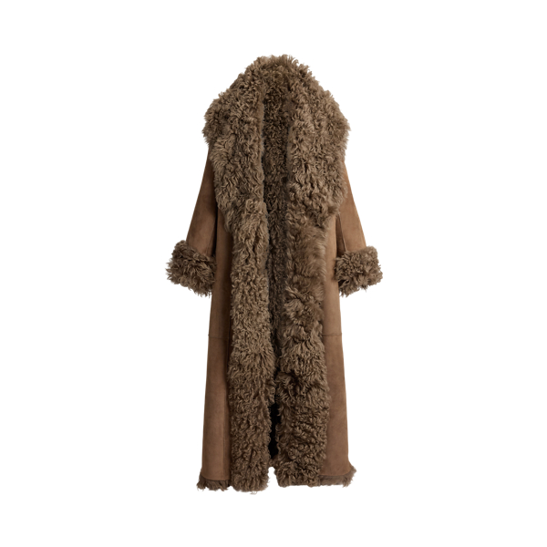 Justyn Reversible Wool Shearling Coat