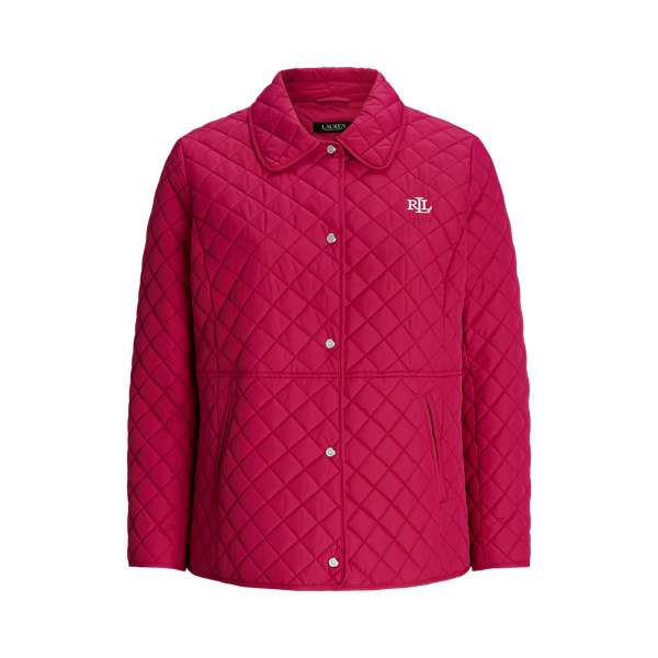 Diamond-Quilted Jacket Lauren Woman 1