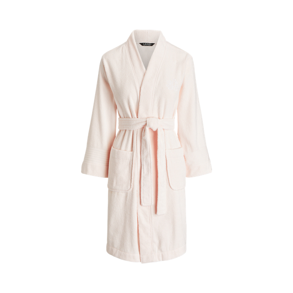 Cotton Terry Short Robe Lauren 1