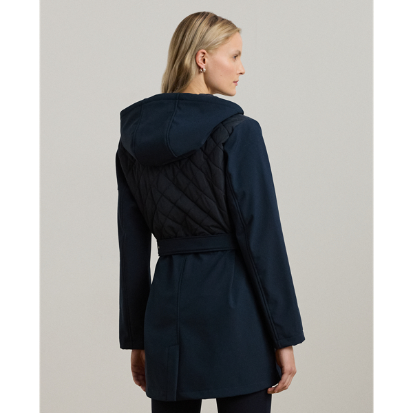 セール！Ralph Lauren Belted Quilted Jacketフードキルティング セール！Ralph Lauren Belted Quilted Jacketフードキルティング