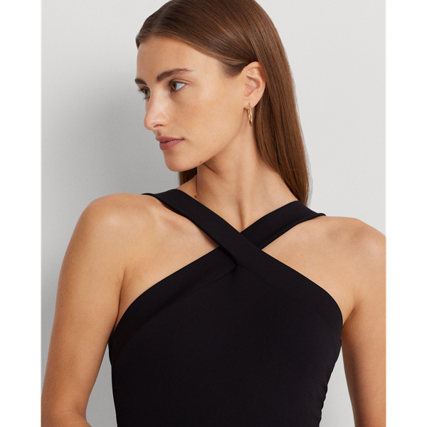 Hochgeschlossener Badeanzug Lauren in Schwarz 4