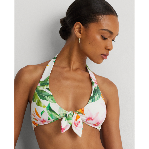 ラルフ・ローレン Lauren Ralph Lauren Watercolor Tropical Floral Tie Front Halter Bi Amazon.com: Lauren Ralph Lauren Womens Watercolor Tropical