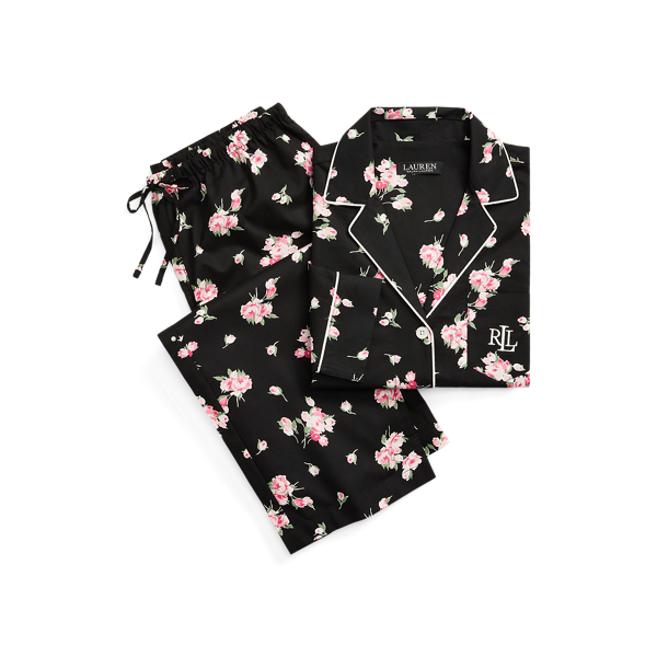 Floral Poplin Sleep Set Lauren 1