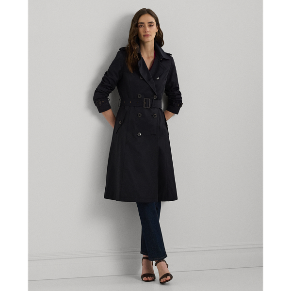 Double Breasted Belted Trench Coat for Women Ralph Lauren UK