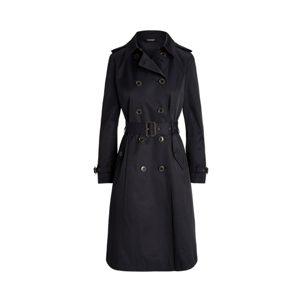 Double Breasted Belted Trench Coat for Women Ralph Lauren PT