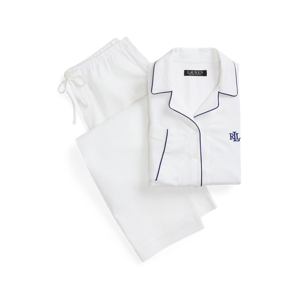 Linen-Blend Sleep Set Lauren 1