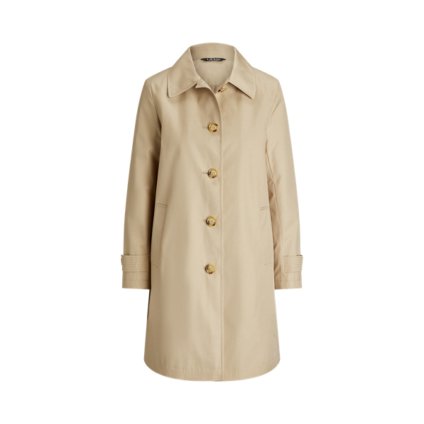 Trench in misto cotone