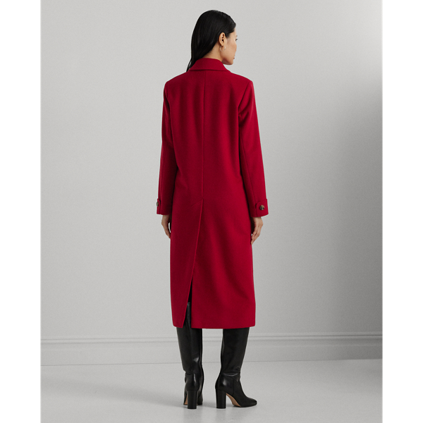 Wool blend Reefer Coat