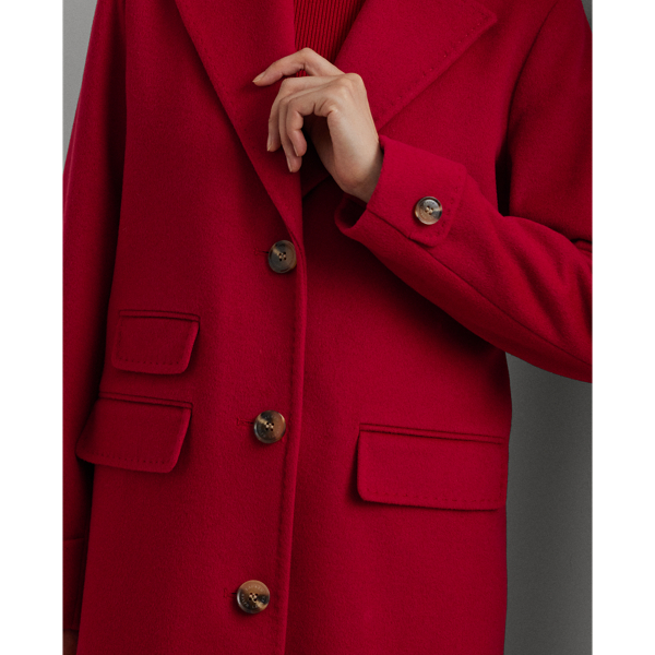 Lauren ralph lauren double breasted reefer coat online