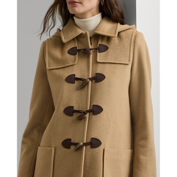 Wool Blend Duffel Coat