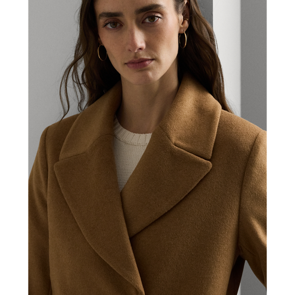 Double breasted reefer coat lauren ralph lauren online