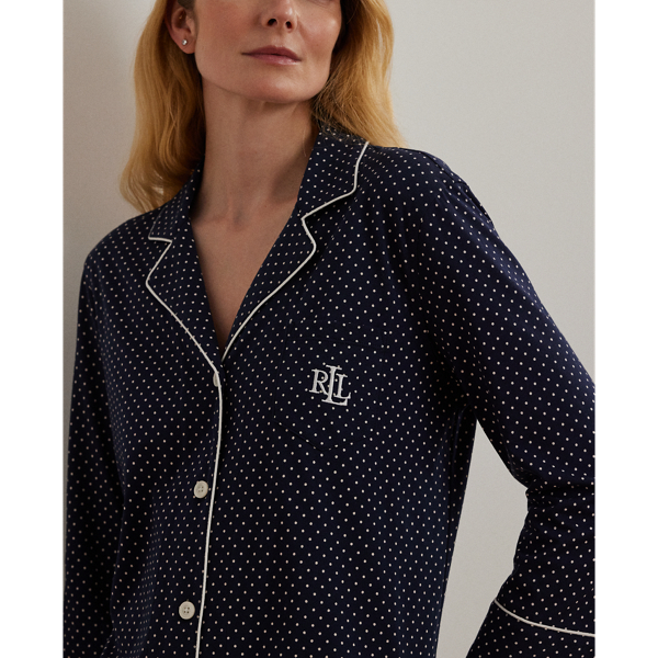 Ralph lauren polka dot shirt womens hotsell