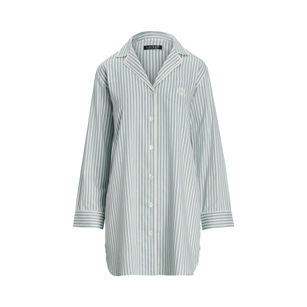 Cotton Blend Sleep Shirt