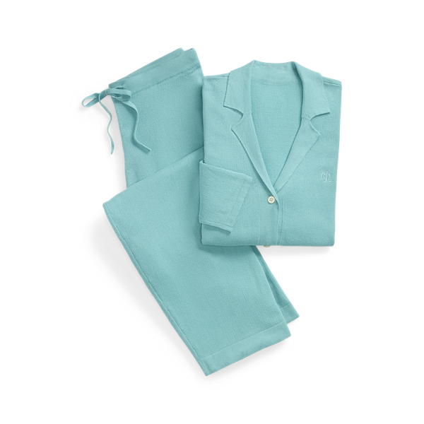 Sea Cotton Knit Sleep Set Lauren 2